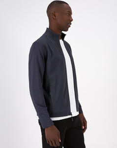 Veste Homme Personnalisée à Col Montant, Coupe Slim, Design Tendance, Couleur Unie, Fermeture Éclair Intégrale, Chauffante - Product Image 3