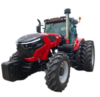 Tracteur agricole 4x4 de 180-220 CV, robuste, diesel, pour grandes exploitations