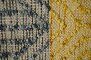 High Quality Modern Handmade Woollen <b>Rug</b> Best Price Plush <b>Boho</b> Carpet with Geometric Pattern Washable for Cozy Home Use - Product Image 4