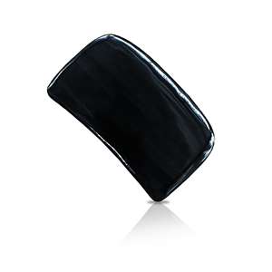 Véritable outil de grattage Gua Sha en corne pour la thérapie faciale traditionnelle, le rajeunissement de la peau et le soulagement du stress La plus grande entreprise de fabrication - Product Image 1