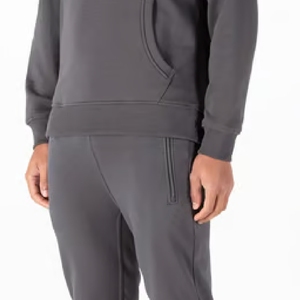 Men's Casual Cotton Sweatpants and Hoodie Set Unisex Street Wear Joggers Set Custom Sweatsuit Men tracksuit for man, 100% cotton - Product Image 5