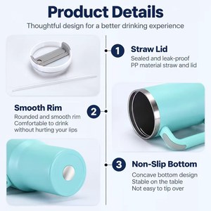 40oz Custom Logo Printed Stainless Steel Tumbler Coffee <b>Thermos</b> 12-24hr Thermal Insulation for Corporate Promotions Business - Product Image 4