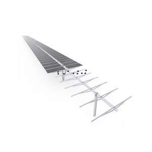 Support de montage au sol pour <span class=keywords><strong>panneau</strong></span> <span class=keywords><strong>solaire</strong></span> Traqueur de suivi du soleil Suivi automatique Traqueur <span class=keywords><strong>solaire</strong></span> à axe unique - Product Image 4