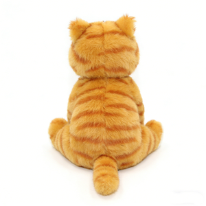 Peluche de <span class=keywords><strong>Gato</strong></span> Tabby Personalizado con Rayas Naranjas, Juguete de Peluche Suave con Patas Blancas, 31cm-50cm, Unisex para Niños de 2 a 4 Años - Product Image 2