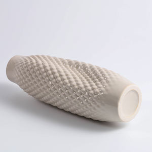 Jarrones de cerámica con flores secas, decoración - Product Image 6