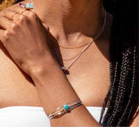 Navajo Turquoise Twist Fashion Cuff Bracelet - Product Image 2