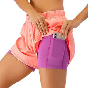 Short de compression sans couture pour femme-Short de sport tendance pour femme - Product Image 3