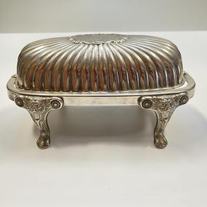 กล่องเก็บเนยโลหะทองเหลืองพิมพ์ลายตามสั่งเครื่องครัวร้านชีสเนย - Product Image 2