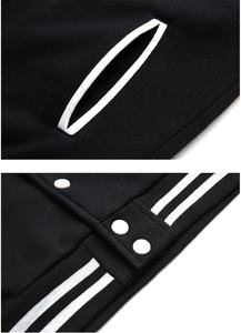 Chaqueta Varsity Personalizada de Invierno para Hombre de Alta Calidad de Fabricante OEM con Logotipo Frontal, Mangas de Lana y Diseño de Béisbol Letterman - Product Image 4