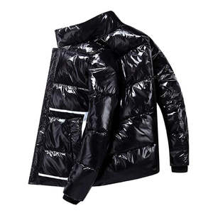 Chaqueta de Plumón Personalizada de Alta Calidad North Wind para Hombre, Chaqueta de Plumón con Diseño de Cara Sonriente, Chaqueta de Invierno para Hombre - Product Image 3