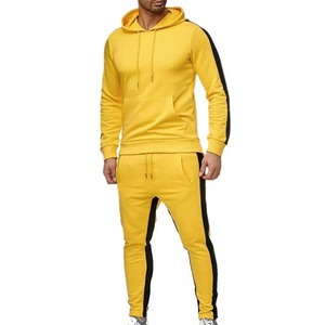 Sweat-shirt pantalon ensemble 3D coupe résistant au froid à la mode hommes survêtement poches à capuche à la mode survêtement - Product Image 1