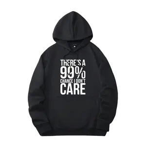 Ben bakım yok Hoodie yüksek kaliteli ekran baskı kanadalı orman tarzı ağacı Hoodie ağır ağırlık qoutation hoodie hayat ders kaput