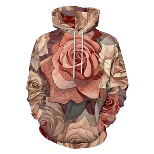 Sudaderas con Capucha Sublimadas para Mujer, Servicio OEM, Ropa Urbana de Invierno, Poliéster/Algodón, Precio al por Mayor, Más Vendidas - Product Image 2
