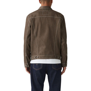 High Quality <b>Denim</b> Jacket For Men's 100% Cotton Custom Logo With Printing Winter Jacket Soft <b>Material</b> <b>Denim</b> Jacket For Men's - Product Image 2