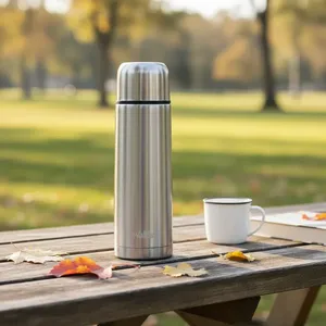 Thermos in Acciaio Inossidabile 500 Ml di Wallis Steel Finish - Product Image 6