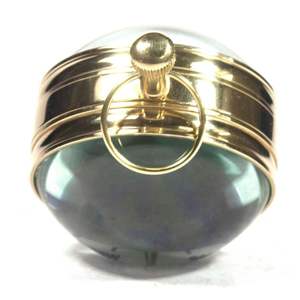 Best Quality Brass Desk Clock Vintage Nautical Design Analog Timepiece Custom Home Decor with Maritime <b>Theme</b> Unique Glass <b>Gift</b> - Product Image 4