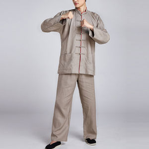 Uniformes profesionales de Kung Fu, ropa de Karate de artes marciales de algodón suave con logotipo personalizado y diseño, uniforme de Kung Fu personalizado - Product Image 4