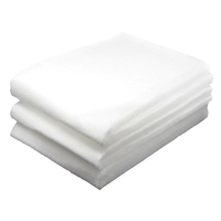 Tissu non tissé respirant, hydrosoluble, antibactérien, imperméable, rembourrage blanc, type aiguilleté en polyester pour canapé de voiture