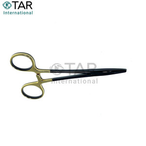 ที่จับเข็มเว็บสเตอร์คุณภาพสูง TC Forceps ขนาด 4.5 นิ้ว สีดำผสมทอง สำหรับผ่าตัด อุปกรณ์แพทย์ ห้องผ่าตัด - Product Image 6