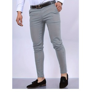 กางเกงผู้ชายสีทึบหลายแบบกางเกงธุรกิจ - Product Image 2