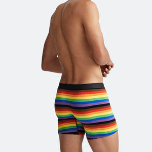 Boxers pour hommes Multipack avec design sans étiquette et boxers pour hommes respirants et confortables en matériau léger - Product Image 5