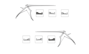เครื่องเจาะผ่าตัดแบบเคอร์ริสัน ด้ามจับแบบปกติ แผ่นรองเท้าแบบแบนพิเศษ - Product Image 4