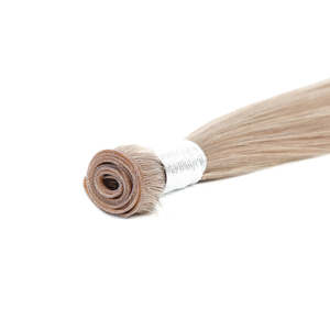 สำหรับต่อผมแบบ Genius Weft # ผมตรงสีบลอนด์เบจเย็น 17 เกรด รีมี่ รัสเซียน เวอร์จิ้น - Product Image 3