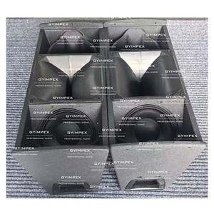 Altavoces Line Array de 8 pulgadas, doble woofer de 8'', sistema de sonido Line Array de dos vías resistente a la intemperie con altavoz de neodimio - Product Image 1