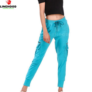 Pantalon en toile de couleur personnalisée de haute qualité pour femmes respirant taille moyenne Streetwear décontracté pour l'hiver-Disponibilité en gros - Product Image 5