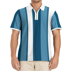 Camisa de Manga Corta para Hombre, Talla Grande, Nueva Colección 2026, Cierre de Cremallera, Cuello Solapa, Corte Ajustado, Ecológica, Envío Gratis - Product Image 4