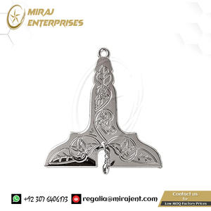 Collar de Oficial personalizado joya plata artesanía masónica Lodge insignias masónicas joyas masónicas para traje - Product Image 2