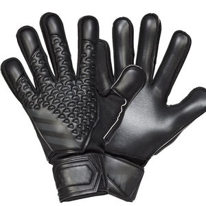 Guantes de Portero de Fútbol de Cuero Personalizados para Niños con Protección para los Dedos, Cierre de Cremallera y Diseño Antideslizante - Product Image 6