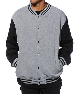 Haute qualité unisexe coton polaire Baseball Varsity vestes élégant imprimé Design réversible respirant grande taille fourrure de mouton - Product Image 1