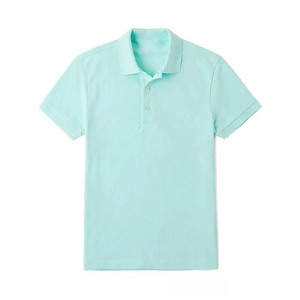 220g High Street Style Manga corta Diseño de alta calidad Algodón Tallas grandes Polo para hombres Camisas deportivas Liso de gran tamaño Transpirable - Product Image 3