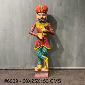 Figura de Madera Pintada a Mano para Diwali, Material para Decoraciones Festivas - Product Image 5