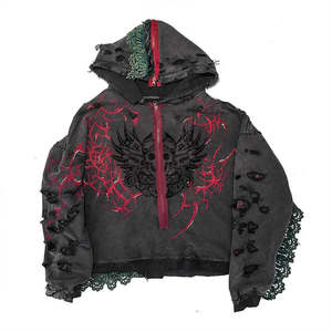 Sudaderas con Capucha para Hombre de Alta Calidad, Forradas de Felpa para Invierno, Diseño Sólido con Impresión Digital, Logotipo Personalizado, MOQ Bajo, Poliéster/Algodón - Product Image 1