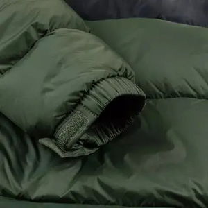 Men's New Fashion Lightweight Water-Resistant Winter Bomber Puffer <b>Jacket</b> <b>Packable</b> Front High Street Canvas Fabric Stand Collar - Product Image 4