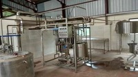Mélangeur de liquides chimiques électrique automatique en acier inoxydable, cuve de mélange à double paroi avec boîte de vitesses, capacité 1000 L, moteur inclus