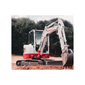 Takuchi TB335R รถขุดขนาดเล็กพร้อมกระปุกเกียร์ของ yanmar สำหรับโครงการก่อสร้างที่มีส่วนประกอบหลักของ PLC - Product Image 2