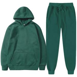 Conjuntos de 2 piezas Sudadera con capucha Pantalones con cordón Sudaderas con capucha para hombre Ropa deportiva para correr Hombres Mujeres Otoño Ropa deportiva Chándal - Product Image 5