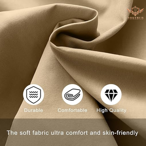 กางเกงคาร์โก้ลำลองผู้ชายคุณภาพสูง เอวยางยืด ซิปหน้า ทรงจ็อกเกอร์ ขาตรงทรงเรียว กางเกงสเวตแพนท์ กระเป๋าหลายช่อง แฟชั่น BD - Product Image 3