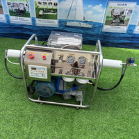 Système de dessalement d'eau de mer RO 200-1000 LPD avec équipement de purification à réglage de vitesse pour bateau