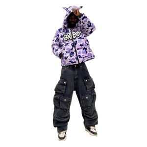 Achat en gros de vêtements streetwear, fournisseur de vêtements de mode coupés et cousus, pulls personnalisés avec broderie et impression graphique, sweat à capuche en molleton de coton - Product Image 1