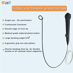 Endoscopio Flexible de ureteroscopio USB 7.5Fr para boroscopio de urología para veterinario, endoscopio de flexión <span class=keywords><strong>grande</strong></span> de 670mm, 275 ° - Product Image 4