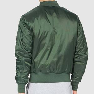 Chaqueta Bomber Casual para Hombre, Diseño Único, Cuello Alto, Resistente al Viento, Impermeable, Secado Rápido, Transpirable, Manga Regular, 100% - Product Image 4