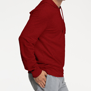 2026 nuevo invierno bien diseño hombres frente Logo largo polar hecho a medida pulóver Sudadera con capucha - Product Image 4