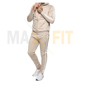 MAXFIT เสื้อวอร์มสำหรับผู้ชาย,ชุดวอร์มสำหรับผู้ชายดีไซน์เรียบง่ายคุณภาพดี - Product Image 4