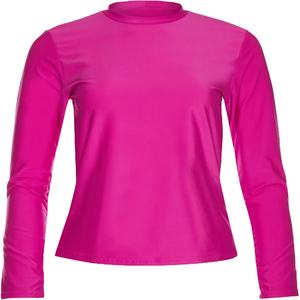 Custom Breathable Adults <b>Rash</b> <b>Guard</b> Men <b>Women</b> Long Sleeve Quick Dry UV Protection Spandex/Polyester Surfing Swimming Fitness - Product Image 1