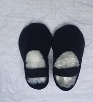 Zapatillas de Ballet Unisex Suaves con Parte Superior de Cuero Genuino, Forro de PU, Suela de Goma, Empaque y Marca Personalizables