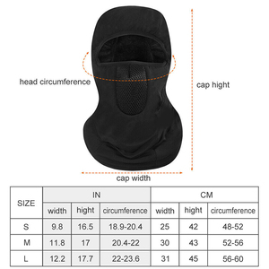 Máscara Facial Completa de Protección de Seda con Estampado Personalizado, para Mujeres, Hombres y Niños, para Motociclismo, Pesca, Deportes al Aire Libre, Pasamontañas - Product Image 6
